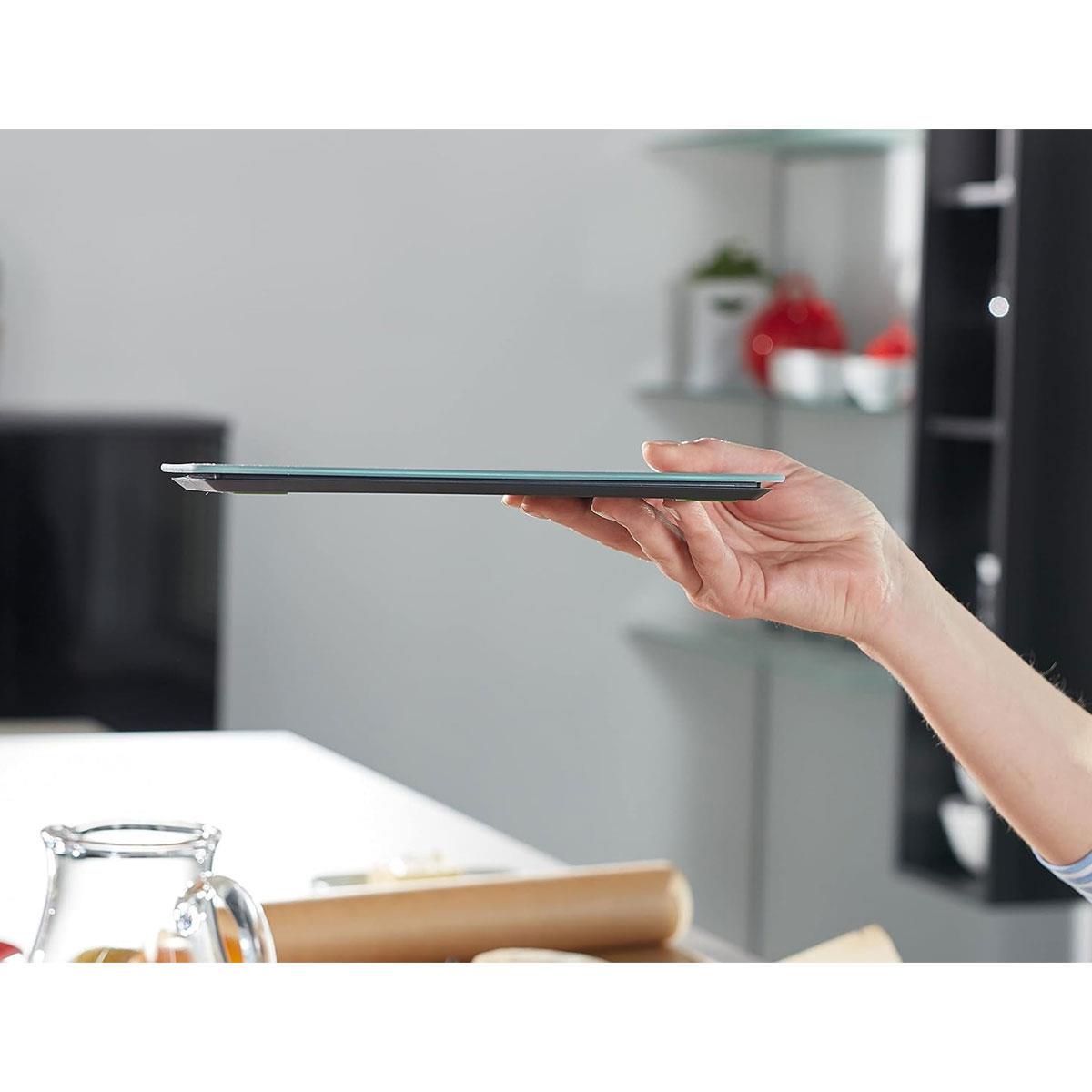 Soehnle Page Comfort 300 Slim Digital Kitchen Scale Weighs To 10kg - Silver