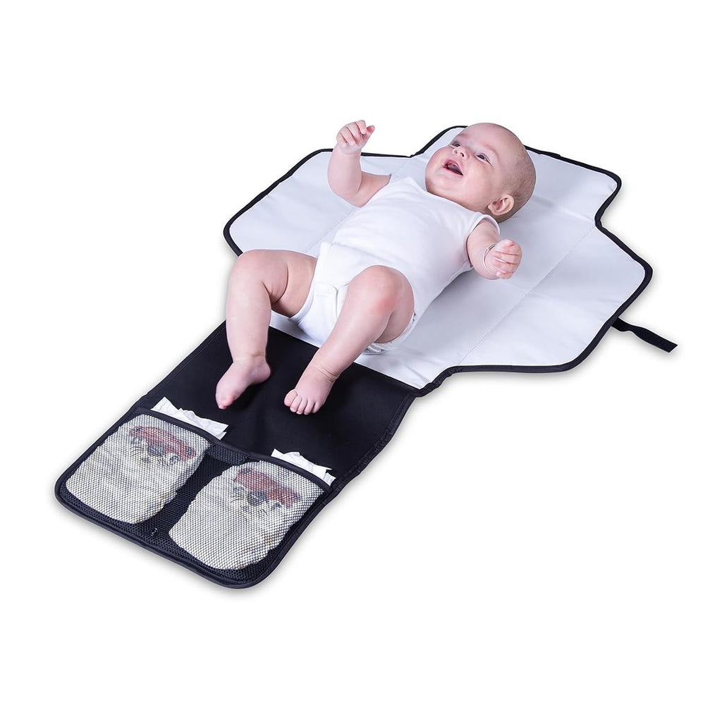 Red Kite Baby On The Go Changing Mat -  Grey Weave