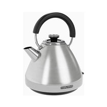 Morphy Richards Venture Pyramid Kettle Brushed Stainless Steel 3000W 1.5 Litres - Silver