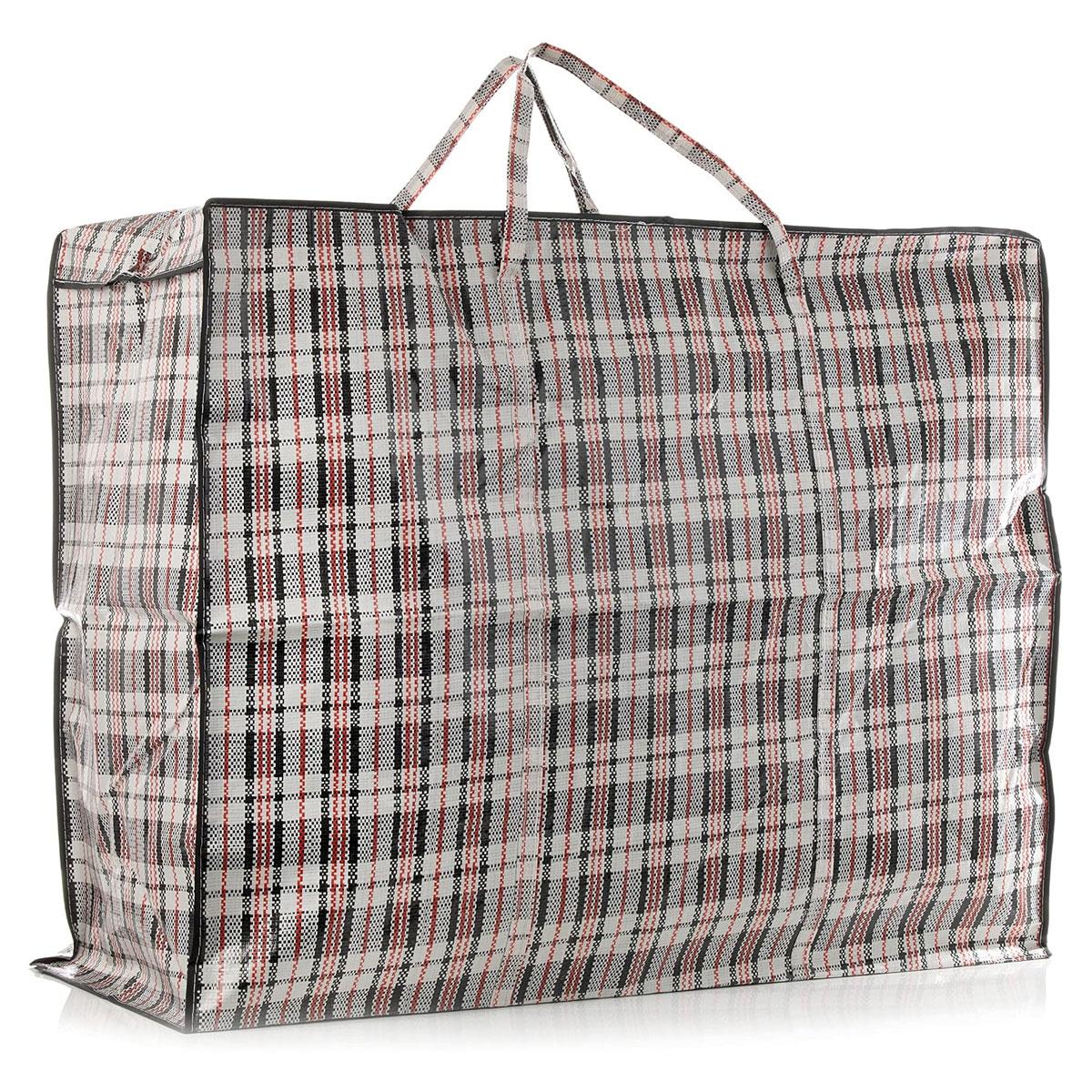 Orwell PVC Laundry Bag Super Jumbo Rectangular With Handle 99L x 76W x 36H cm - White