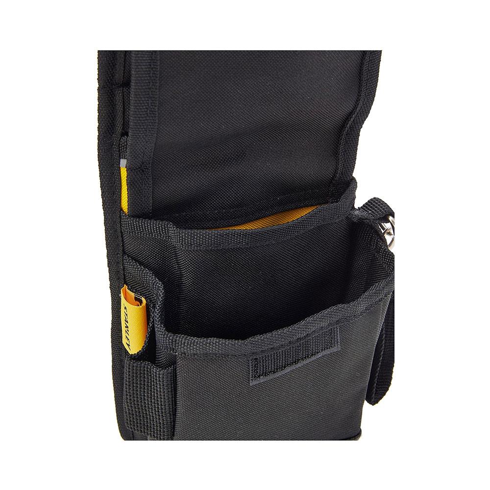 STANLEY Tool Sheath Pouch 1-93-329 Heavy-Duty Multi-Pocket Tool Organizer Durable Nylon Velcro Closure