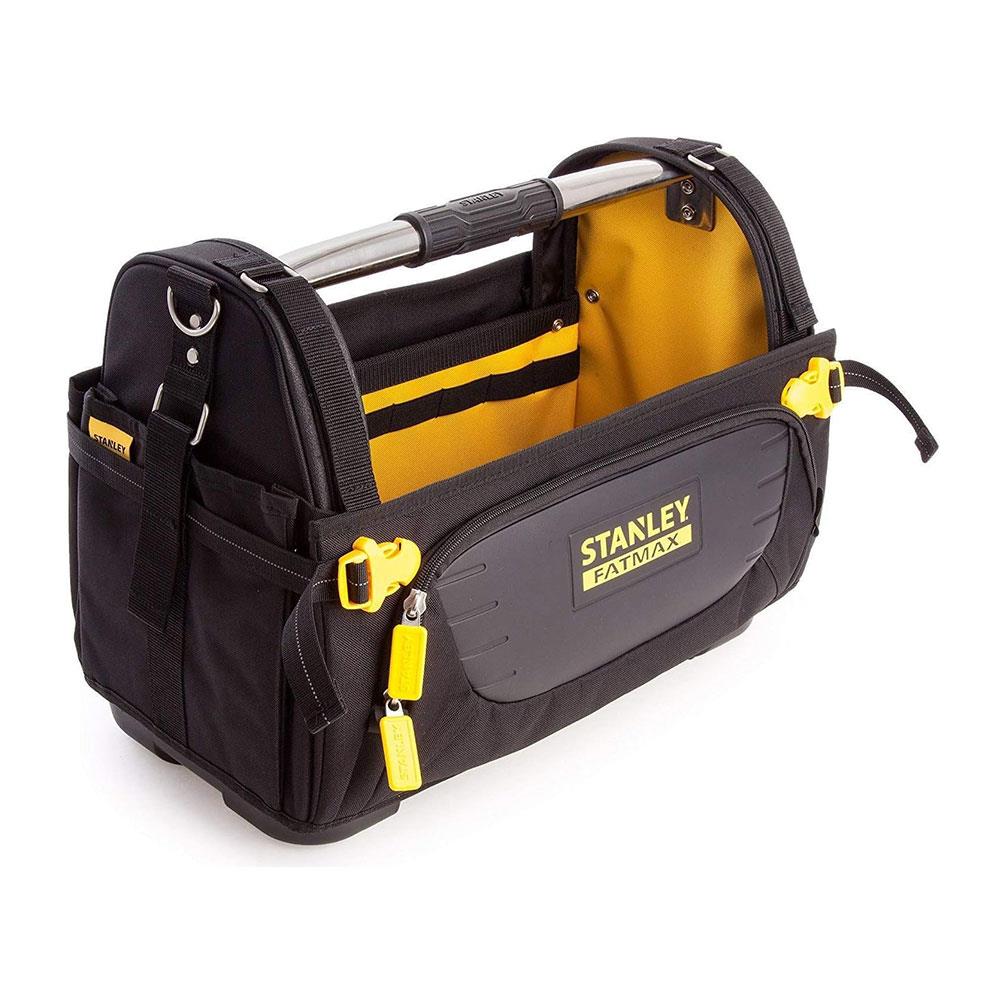 Stanley FatMax Quick Access Premium Tote Bag Toolbag - Black/Yellow