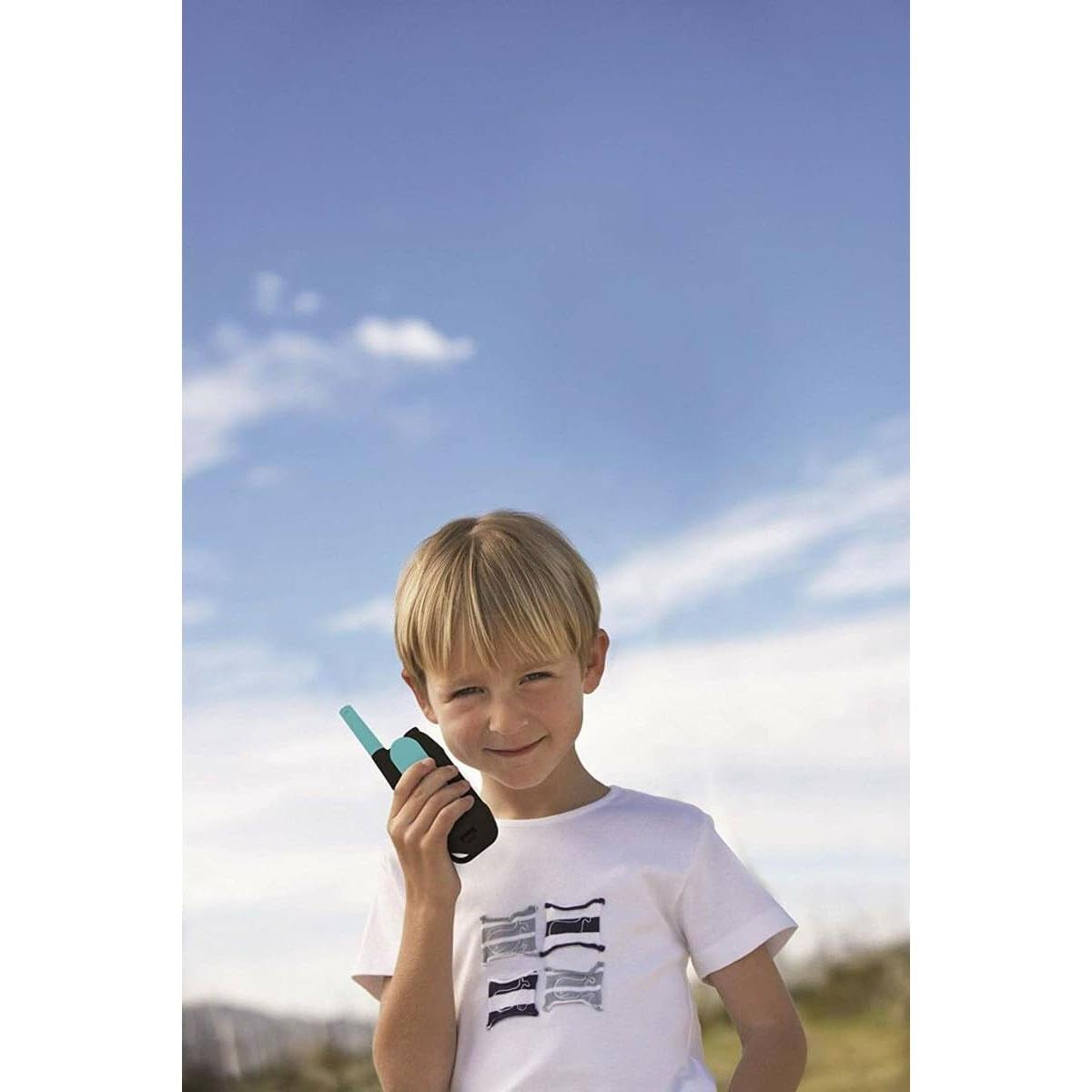 Lexibook Walkie Talkies with 5Km Range Powerful Digital Sound Kids Communication Game Belt Clip Multicolour