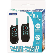 Lexibook Walkie Talkies with 5Km Range Powerful Digital Sound Kids Communication Game Belt Clip Multicolour