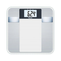 Beurer Diagnostic Bathroom Scales With BMI Full-Body Analysis & XL LCD Display Up To 150kg Weight Capacity - Transparant
