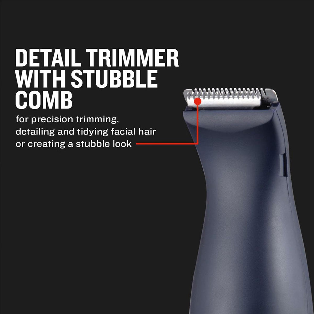Remington Hygiene Travel Kit 13 Piece Grooming & Trimming Set Black