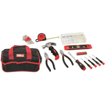 Hilka Tools Professional Home Tool Kit In Bag 30 Piece - Red