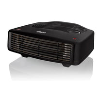 Swan Horizontal Fan Heater 3000W With 2 Heat Settings Adjustable Thermostat Overheating Protection - Black