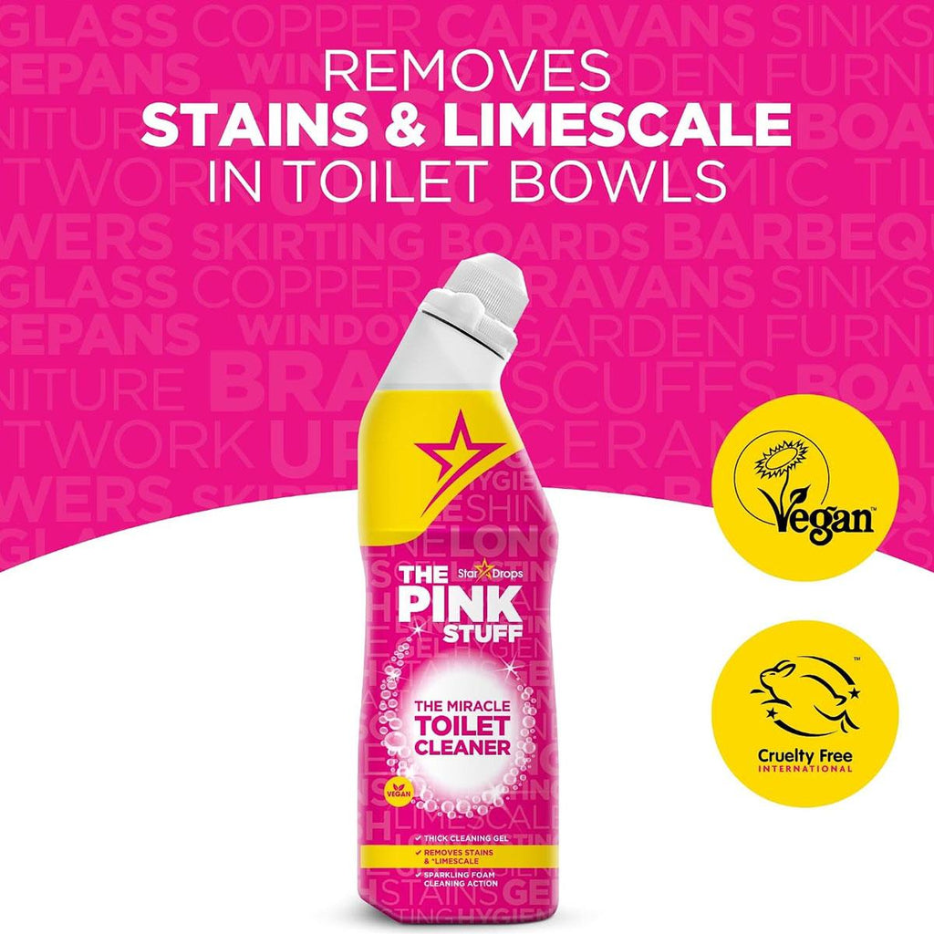 The Pink Stuff Miracle Toilet Cleaner Gel 750ml