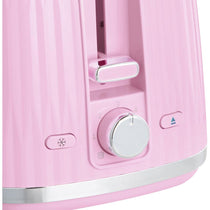 Russell Hobbs Eden 2 Slice Toaster 6 Variable Browning Settings 800W - Raspberry