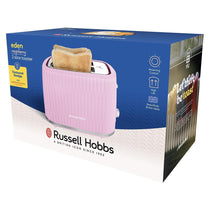 Russell Hobbs Eden 2 Slice Toaster 6 Variable Browning Settings 800W - Raspberry