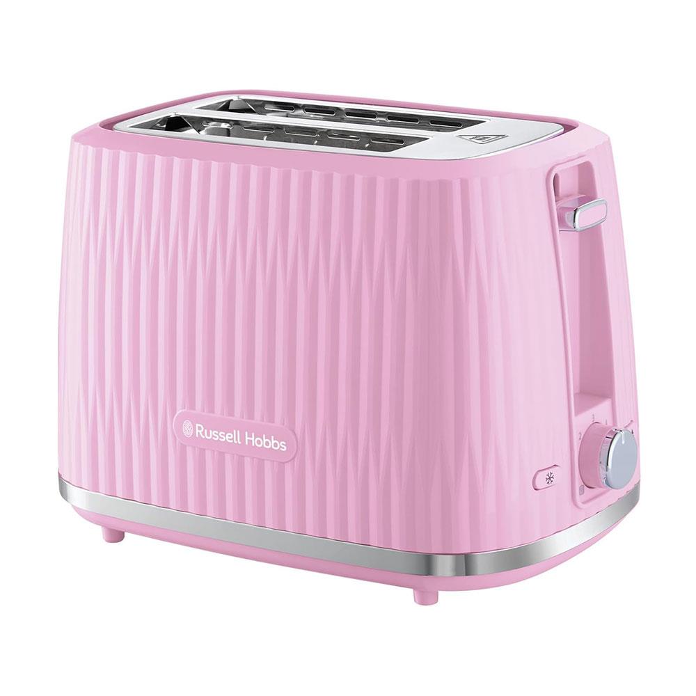 Russell Hobbs Eden 2 Slice Toaster 6 Variable Browning Settings 800W - Raspberry
