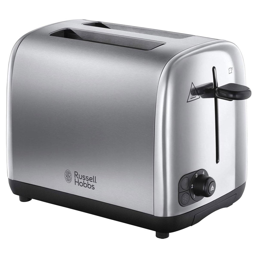 Russell Hobbs Adventure 2 Slice Toaster Stainless Steel 850W - Brushed & Polished