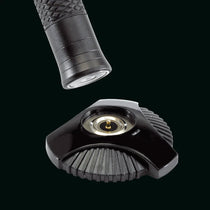 Draper COB LED Rechargeable Aluminium Pen Torch Penlight 5W 400 Lumens - Black