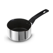 Prestige 9 X Tougher Stainless Steel 14cm Milkpan Non-Stick Titanium Coating - Silver