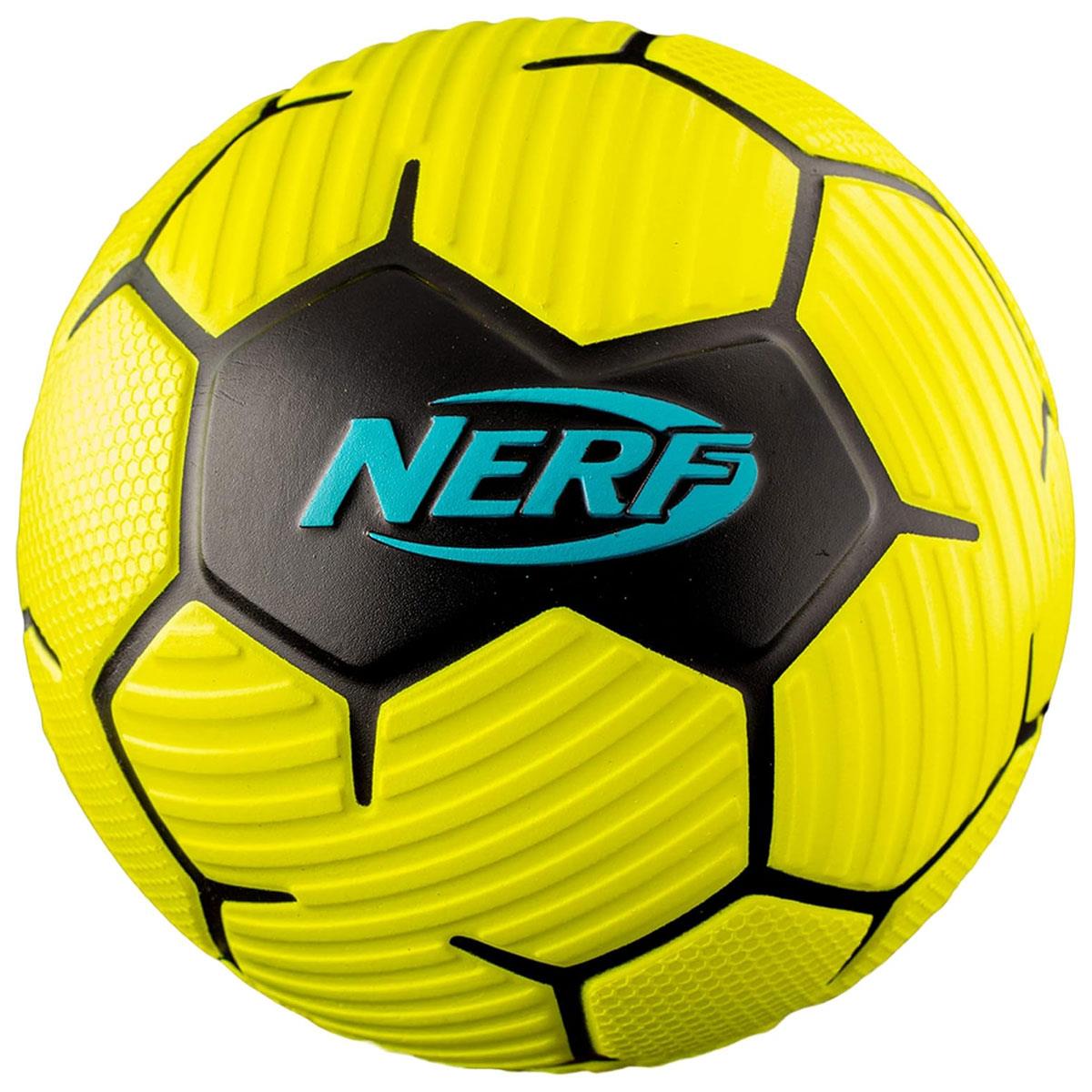 Nerf Proshot Multisport Foam Ball Set Mini Football Soccer Ball & Basketball - Multicolour