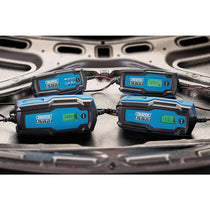 Draper 12V Smart Charger & Battery Maintainer 4A - Blue & Black