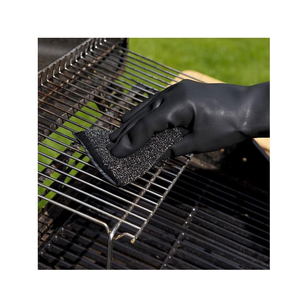 Marigold Extra Tough Outdoor Gloves Large Rubber 1 Pair - Black