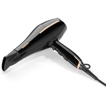 BaByliss Salon Pro Ionic Hair Dryer 2200W 2 Speed & 3 Heat Setting - Black
