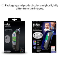 Braun ThermoScan 7 Ear Thermometer With Age Precision - Black Edition