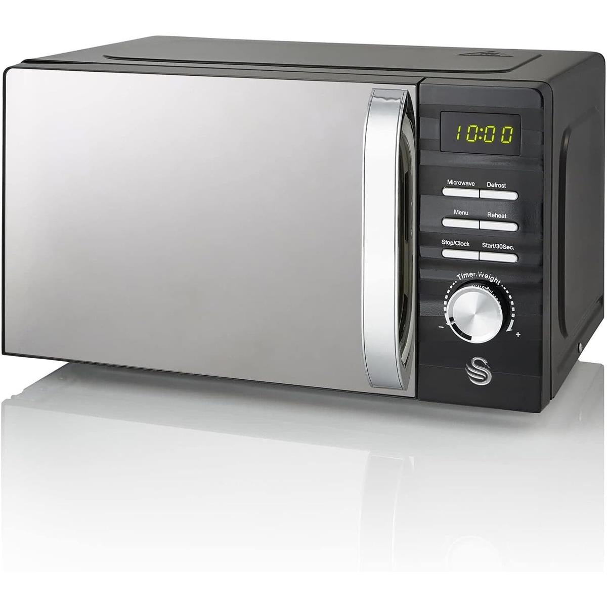 Swan Symphony Digital Microwave With 5 Power Levels & Defrost Setting 700W 20 Litres - Black
