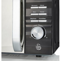 Swan Symphony Digital Microwave With 5 Power Levels & Defrost Setting 700W 20 Litres - Black