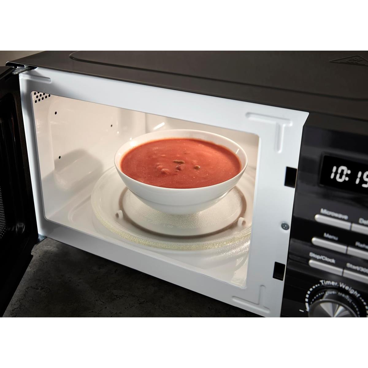 Swan Symphony Digital Microwave With 5 Power Levels & Defrost Setting 700W 20 Litres - Black