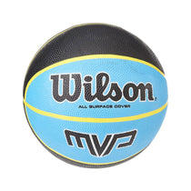 Wilson MVP Basketball Ball Size 5 - Black/Blue