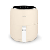 Swan Retro Digital Air Fryer 4.5 Litres With 8 Pre-Set Cooking Options Adjustable Temperature 1500W - Cream