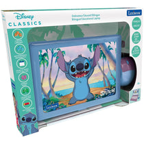 Lexibook Disney Stitch Bilingual Educational Laptop With 124 Activites - Purple/Blue