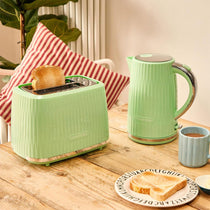 Russell Hobbs Eden 2 Slice Toaster With 6 Variable Browning Settings 800W - Pistachio