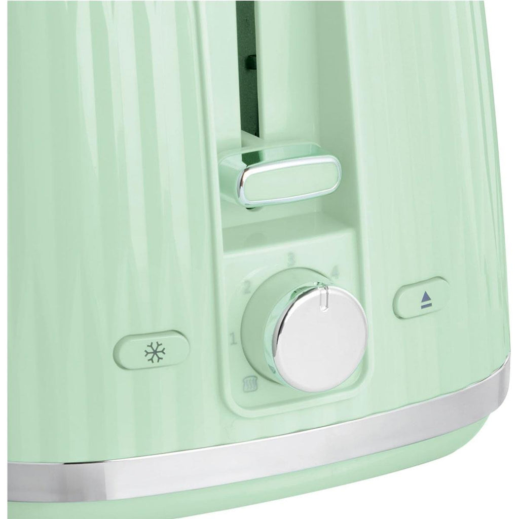 Russell Hobbs Eden 2 Slice Toaster With 6 Variable Browning Settings 800W - Pistachio