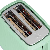 Russell Hobbs Eden 2 Slice Toaster With 6 Variable Browning Settings 800W - Pistachio