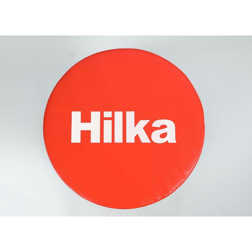 Hilka Mechanics Seat With Storage - Red/Black