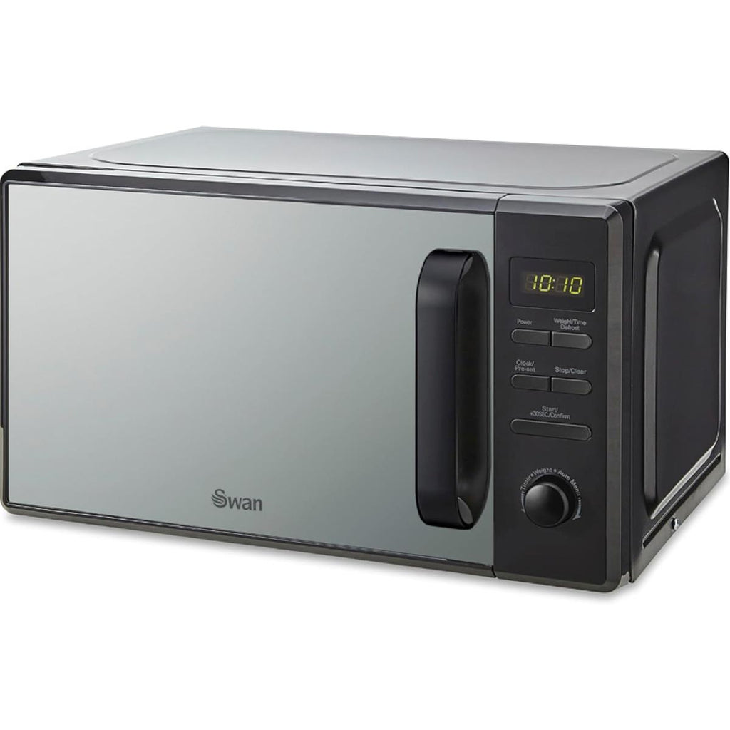 Swan Digital Microwave With 5 Power Levels 800W 20 Litre - Black