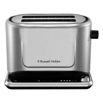 Russell Hobbs Attentiv 2 Slice Toaster Stainless Steel 1640W - Silver