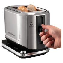 Russell Hobbs Attentiv 2 Slice Toaster Stainless Steel 1640W - Silver