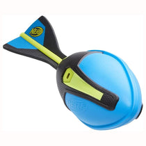 Nerf Vortex Ultra Grip Football Designed For Easy Catching Howling Whistle Sound Distance Optimizing Tail - Blue
