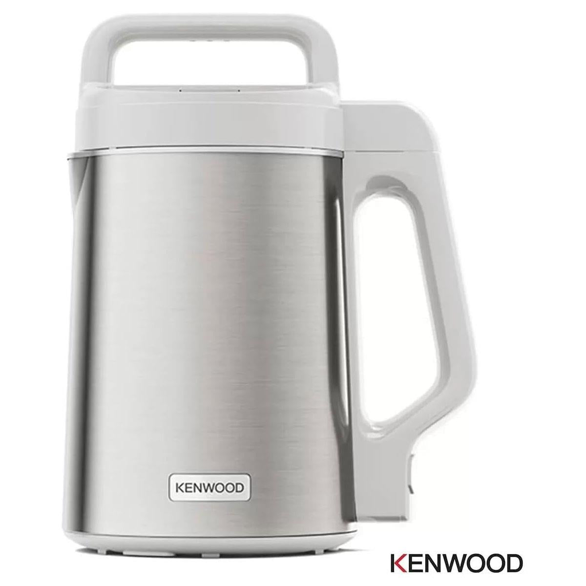 Kenwood SoupEasy Soup Maker Blender With Pause Function Brushed Stainless Steel 1000W 1.5 Litres - Silver/White