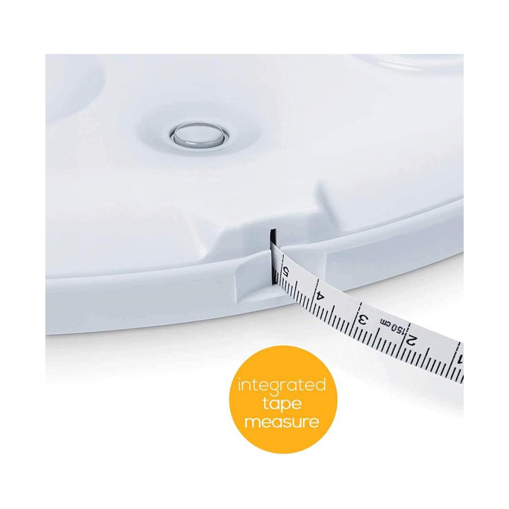 Beurer Baby Scale With App Bluetooth Connection Track Baby's Development LCD Display - White