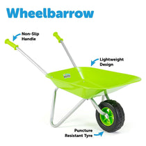 Little Roots Kids Wheel Barrow Gardening Toys - Multicolour