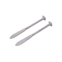 BlueSpot Tools Brick Line Pins 152mm (6 Inch) 2 Piece - Silver
