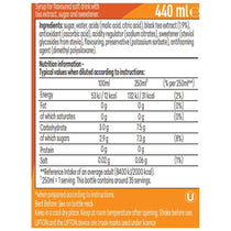 SodaStream Lipton Peach Iced Tea Sparkling Drink Mix 440ml