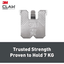 3M CLAW Drywall Picture Hanger Holds Up To 7kg Pack of 4