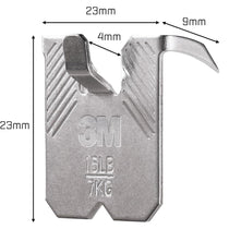 3M CLAW Drywall Picture Hanger Holds Up To 7kg Pack of 2