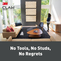 3M CLAW Drywall Picture Hanger Holds Up To 7kg Pack of 2