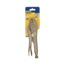 Irwin Vise-Grip 10WRC Curved Jaw Locking Pliers With Wire Cutter 254mm (10in) - Silver