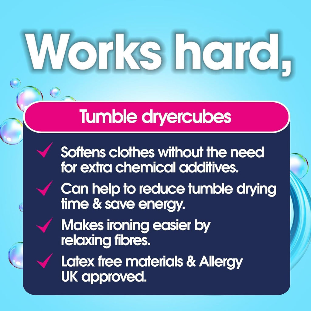 Ecozone Tumble Dryercubes 2 Pack - Multicolour