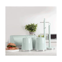 Morphy Richards Dune 6 Cup Mug Tree Stainless Steel With Anti Slip Weighted Base - Sage Green