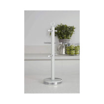 Morphy Richards Dune 6 Cup Mug Tree Stainless Steel With Anti Slip Weighted Base - Sage Green